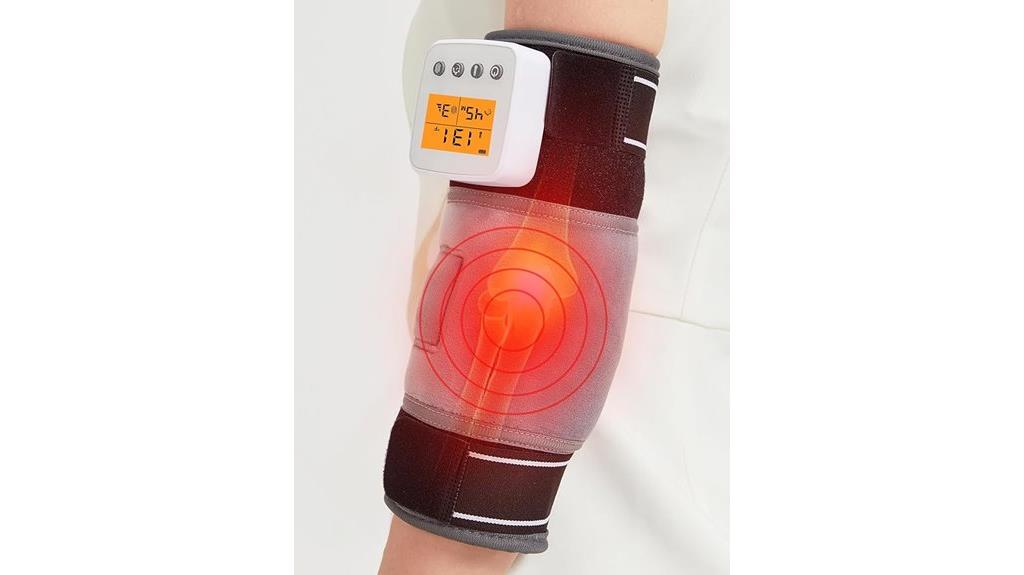wireless heat massage device