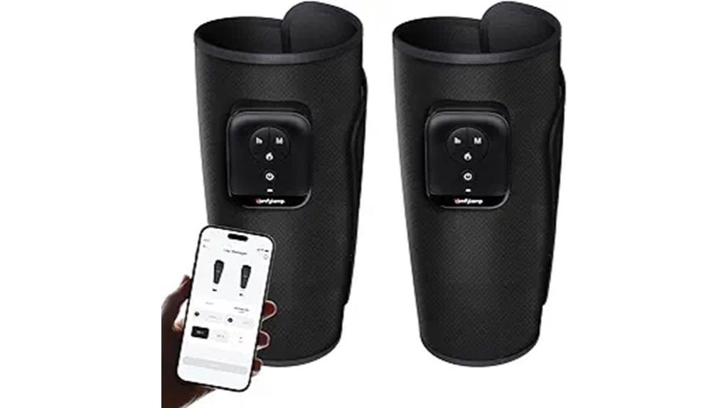 wireless leg massage device