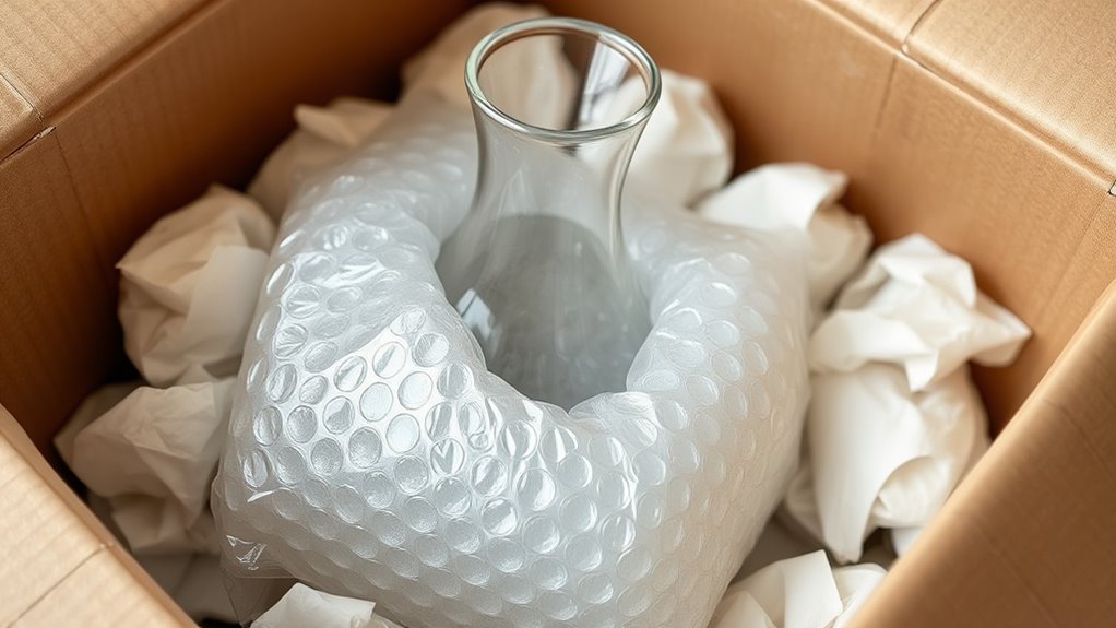 wrap fill double bag secure