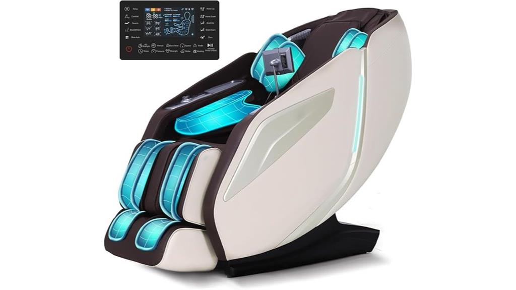 zero gravity massage with body scan