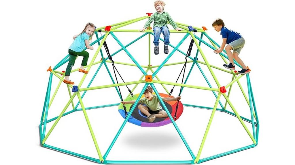 10 foot climbing dome set