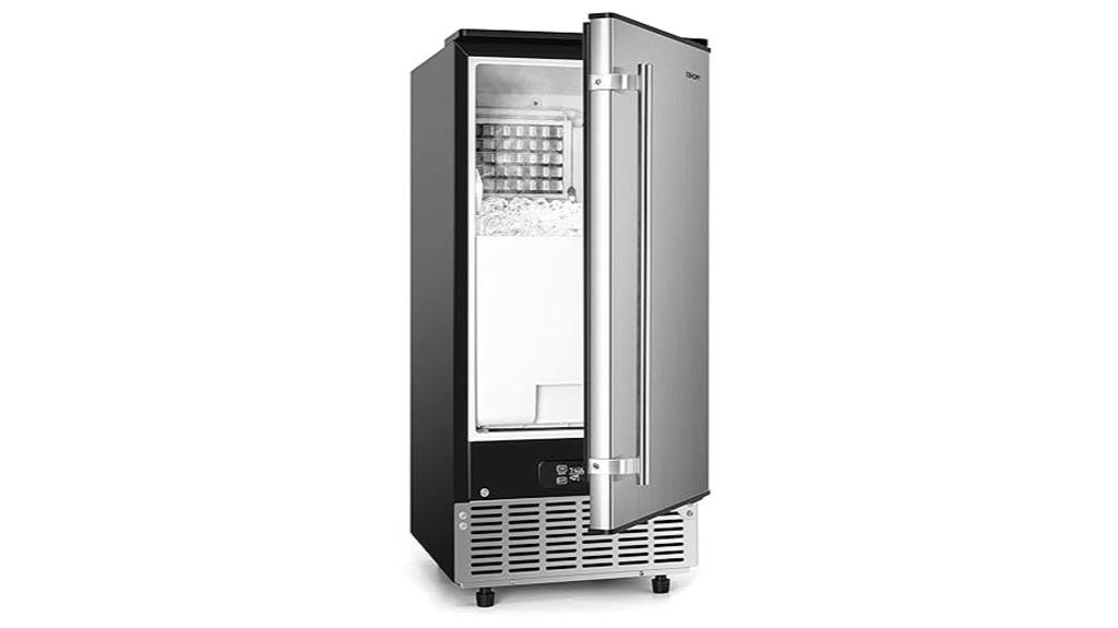 15 inch commercial ice maker