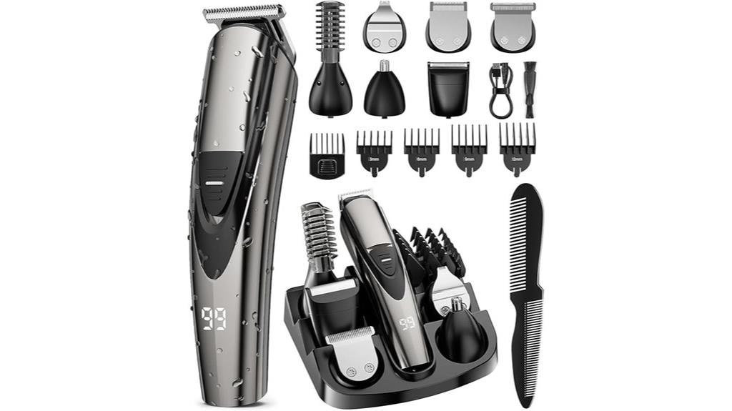 16 in 1 cordless grooming kit
