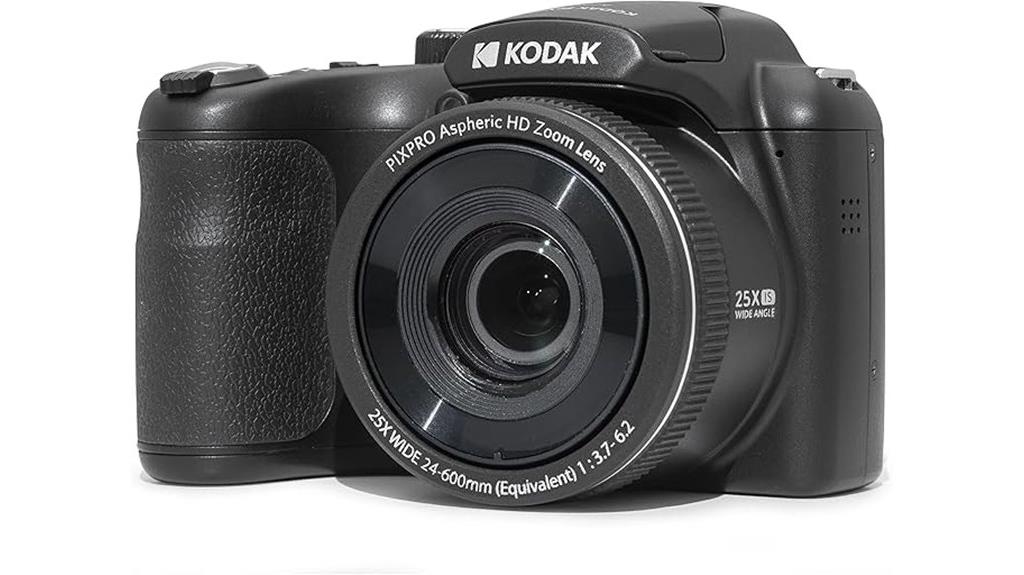 16mp digital camera black