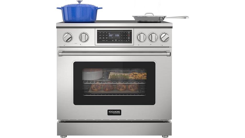 36 inch stainless steel oven
