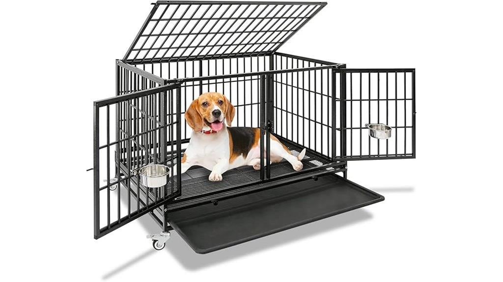 43 inch dog crate wheels