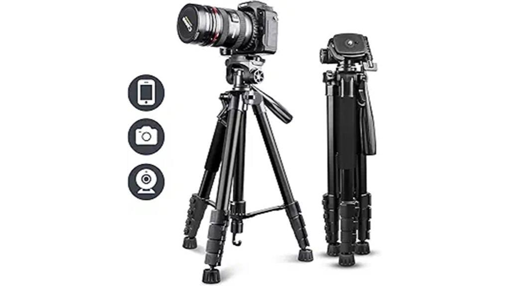 67 inch tripod with remote