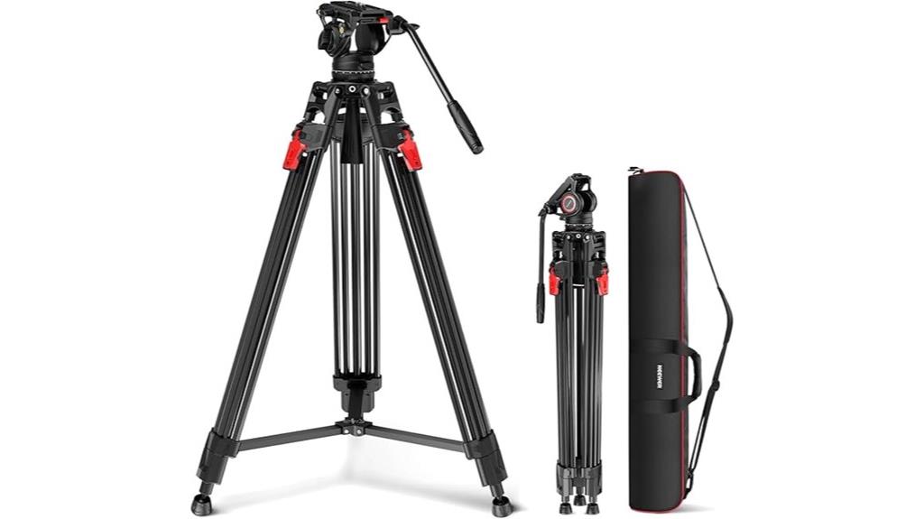 76 inch fluid tripod