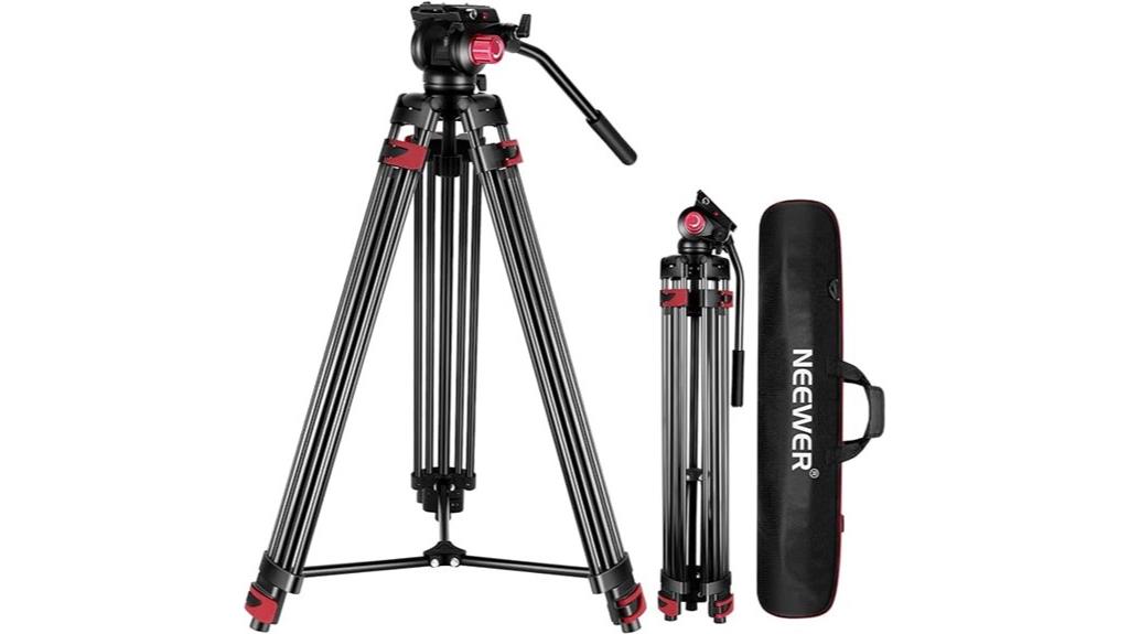 79 inch fluid head tripod