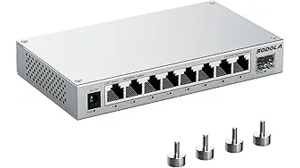 8 port 2 5gb managed switch