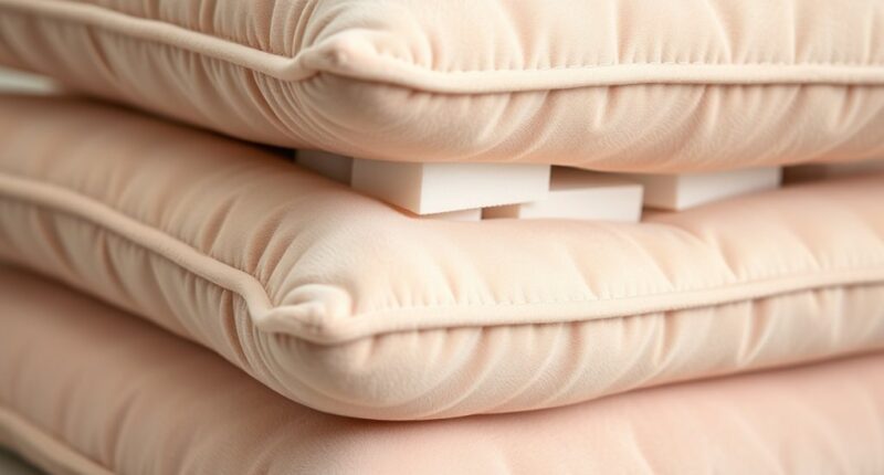 adjustable comfort through inserts