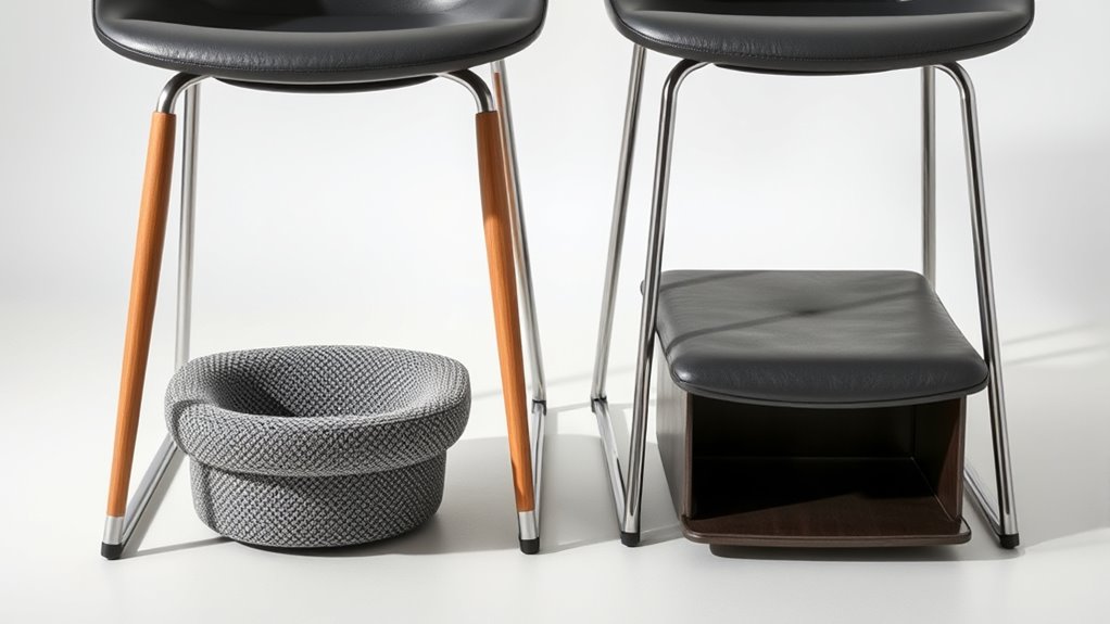 adjustable ergonomic foot well