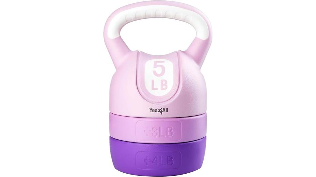 adjustable kettlebell strength set