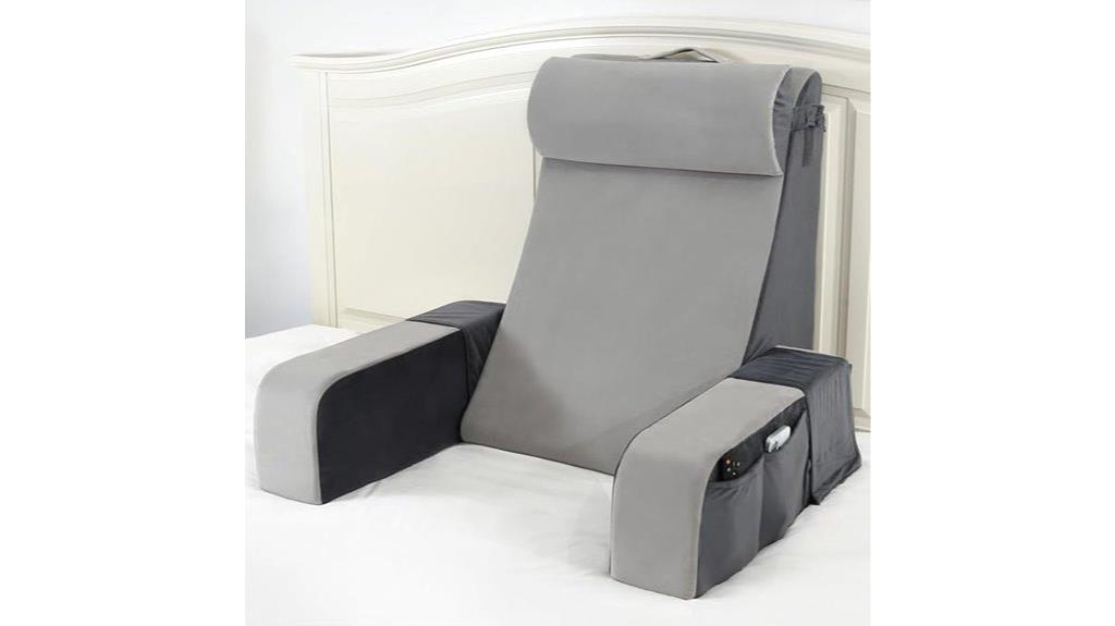 adjustable pillow with pockets