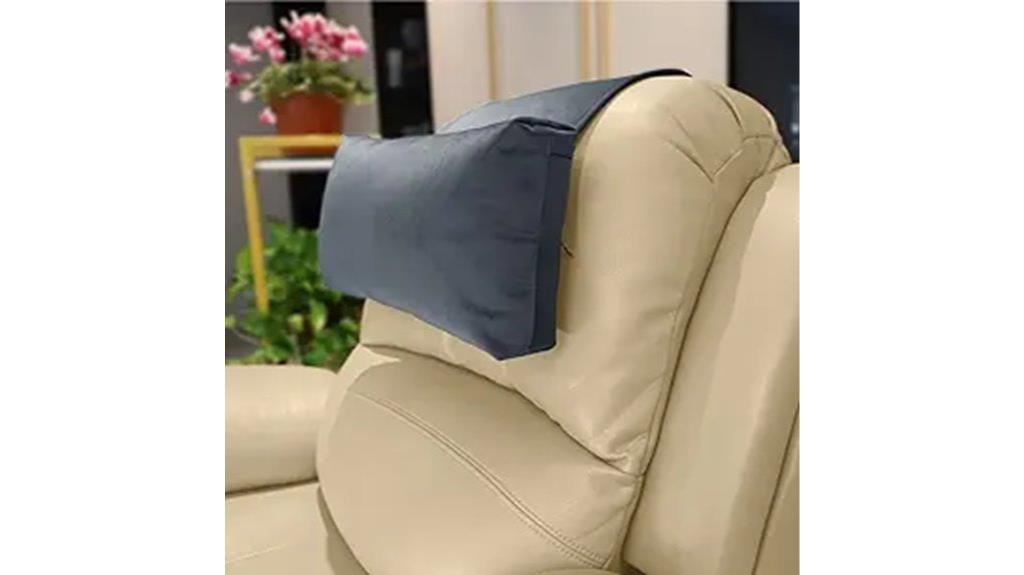 adjustable recliner headrest pillow