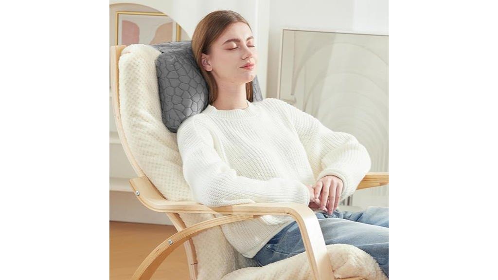 adjustable recliner headrest pillow