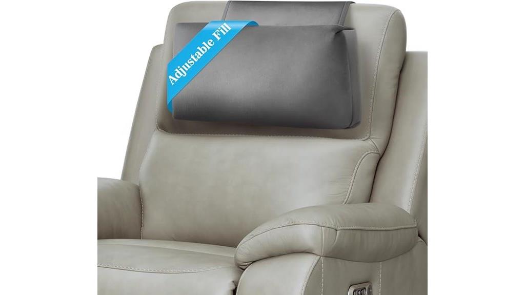 adjustable recliner pillow