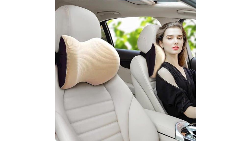 adjustable removable headrest pillow