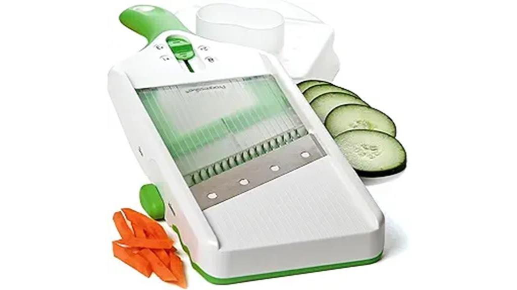 adjustable slicing and julienning