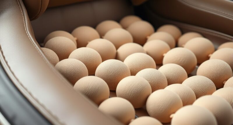 air cell massage mechanism