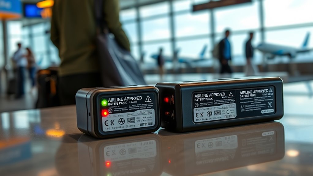 airline compliant battery safety