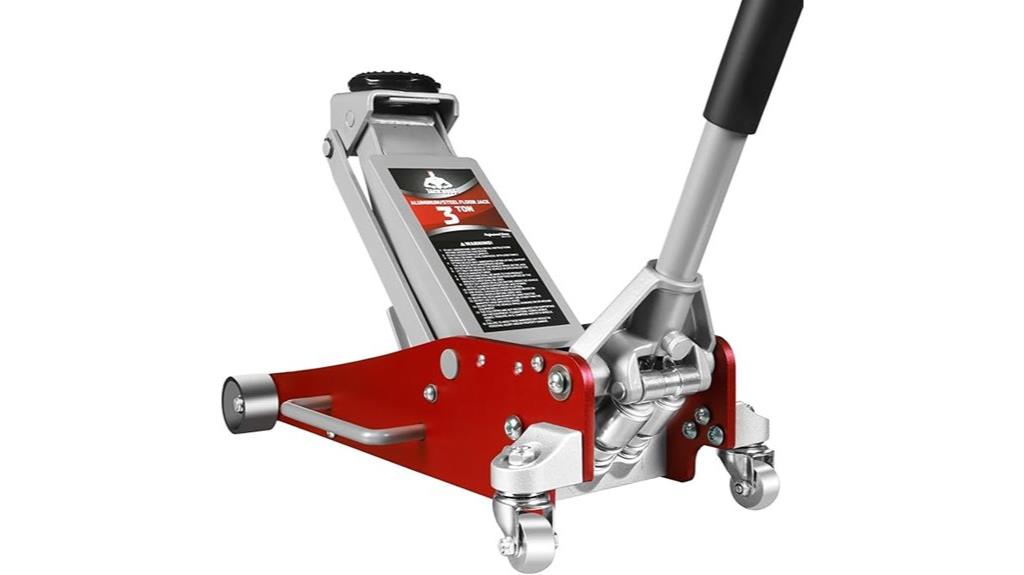 aluminum steel racing jack
