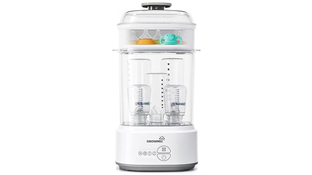 baby bottle sterilizer dryer