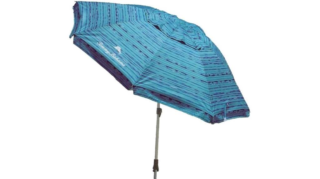 beach umbrella with sand anchor