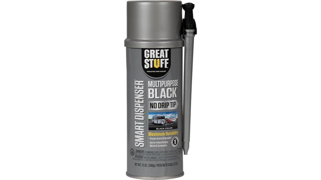 black 12 oz dispenser