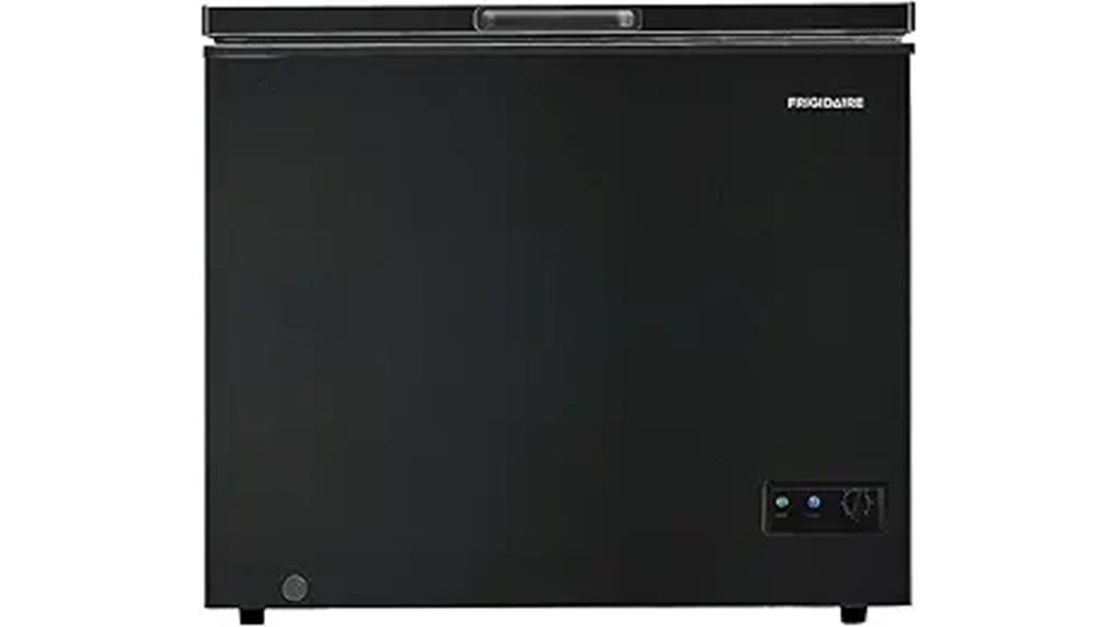 black chest freezer 7 cu ft