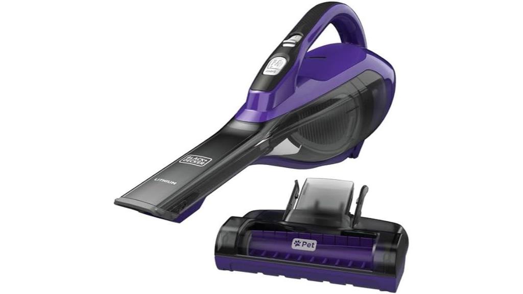 black decker cordless handheld vacuum