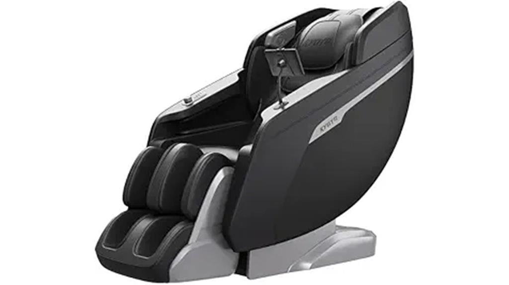 black kyota kiyomi massage chair
