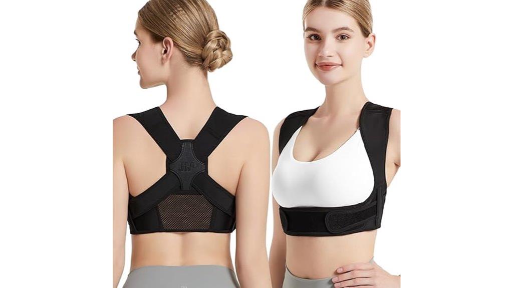 black small back support