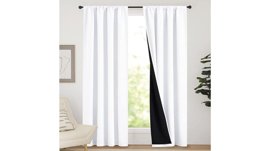 blackout curtain 84 inch drop
