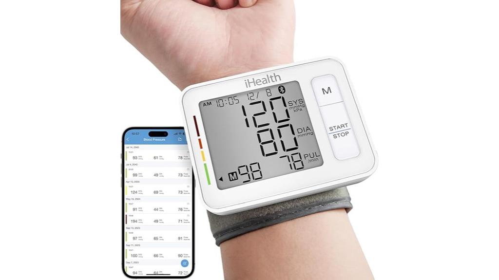 bluetooth blood pressure monitor