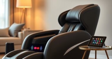 bluetooth enabled massage relaxation