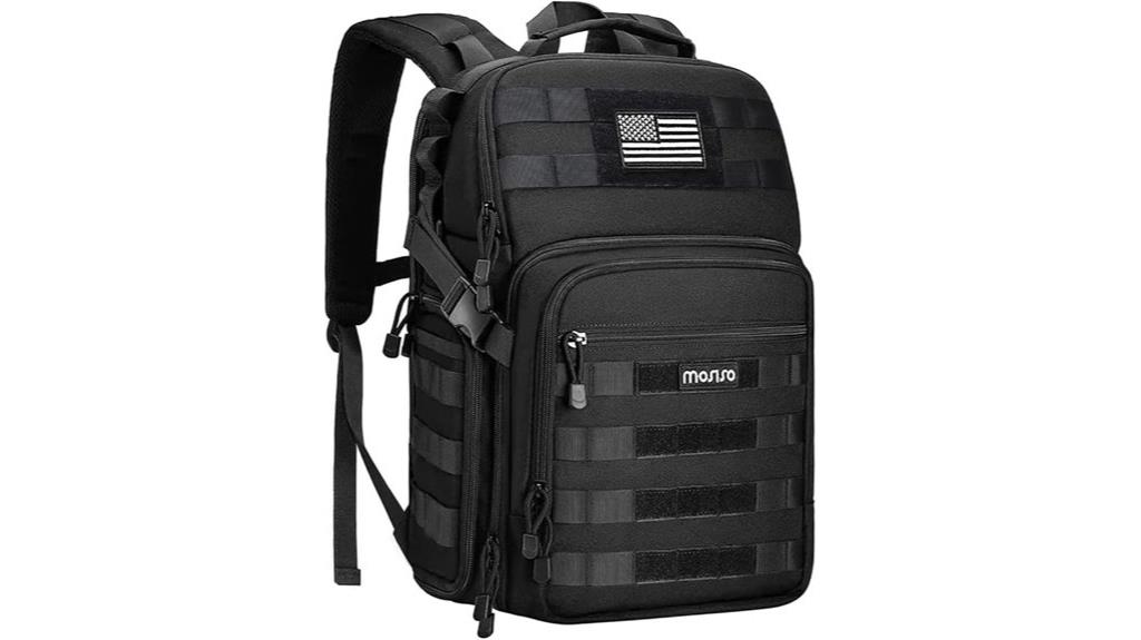 camera backpack with laptop