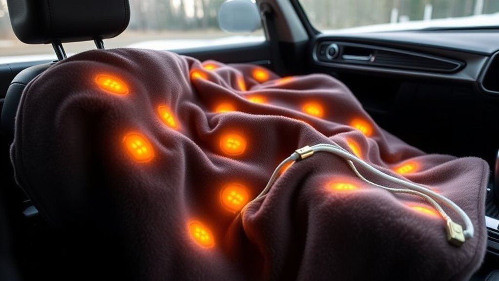 car compatible heated blanket considerations