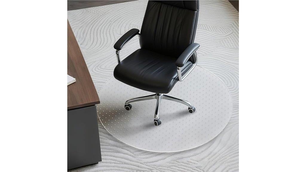 carpet compatible office mat