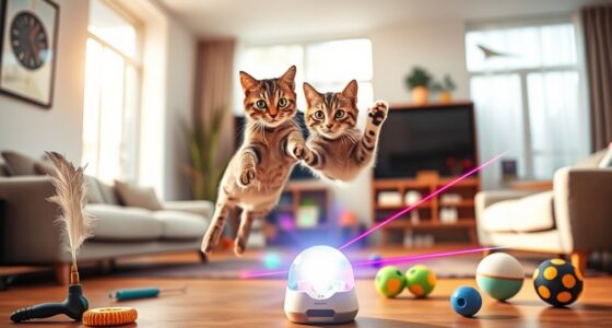 cat toys with motion sensors