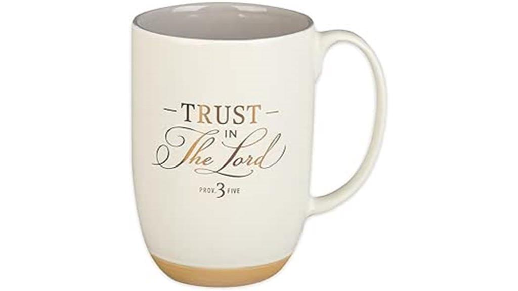ceramic bible verse mug