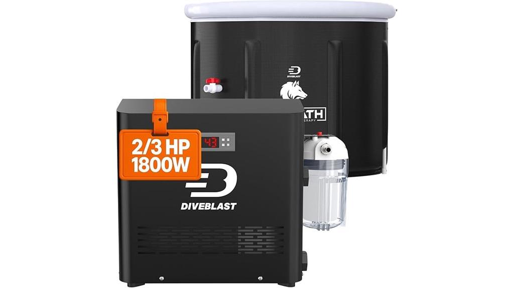 chilled water immersion tub