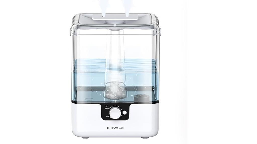 chivalz 6l bedroom humidifier