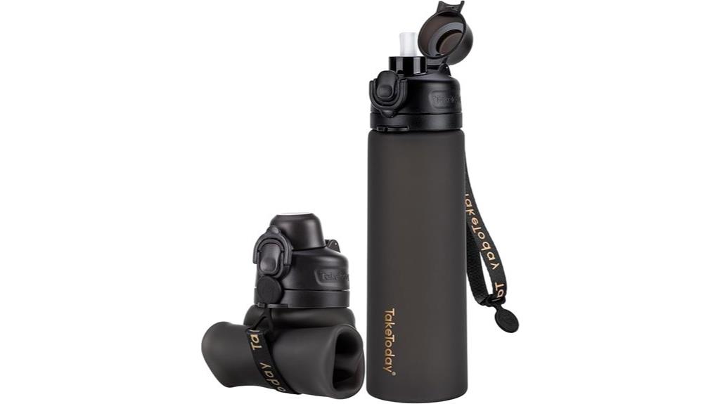 collapsible 20oz water bottle