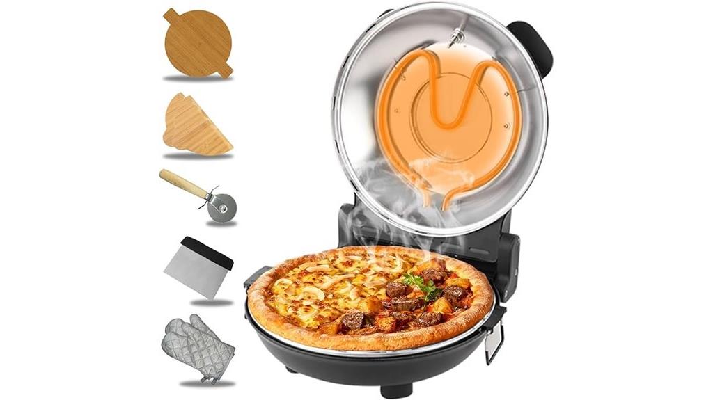 compact indoor pizza oven