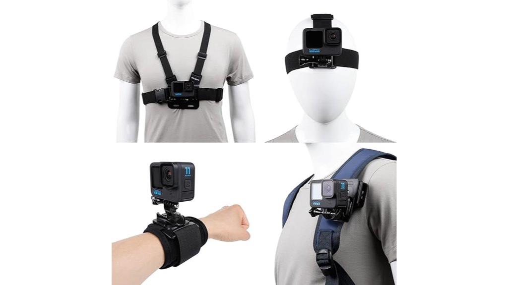 compatible gopro accessories kit