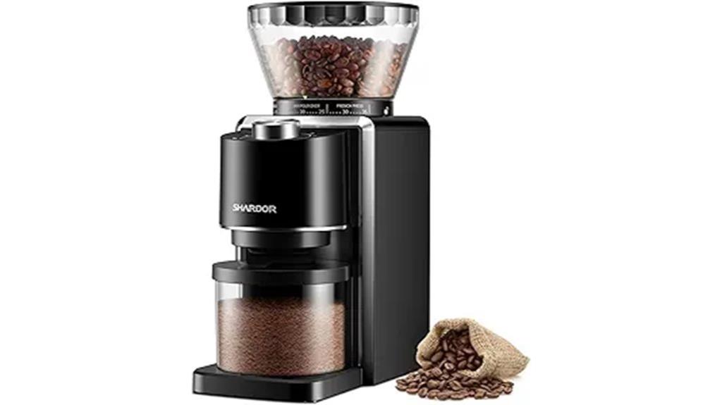 conical burr coffee grinder