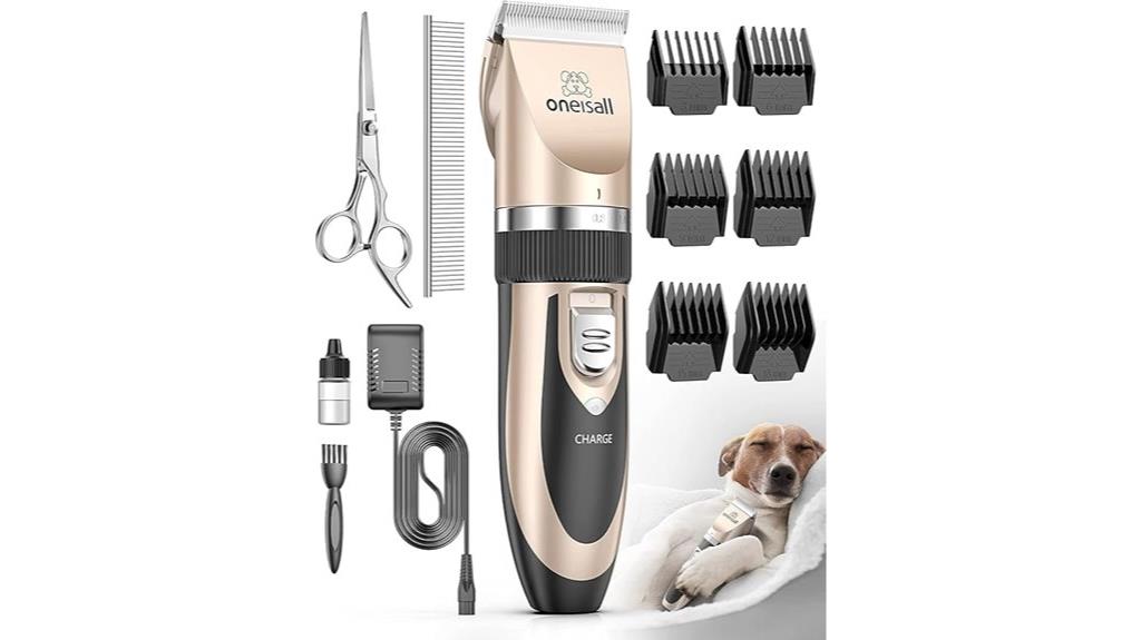 cordless gold grooming kit