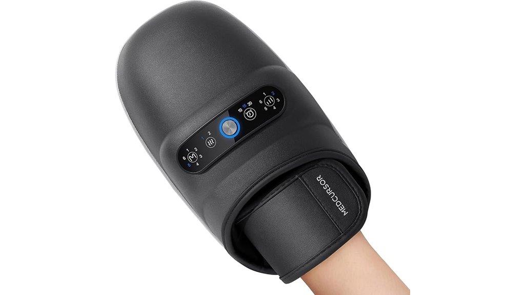 cordless heated hand massager