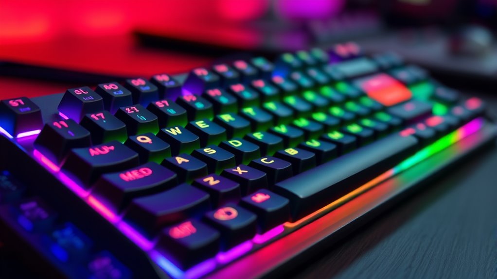 customizable ergonomic gaming keypads
